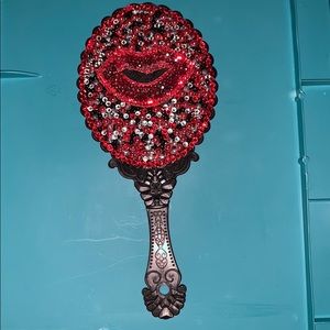 Hand held and made mirror made by myself